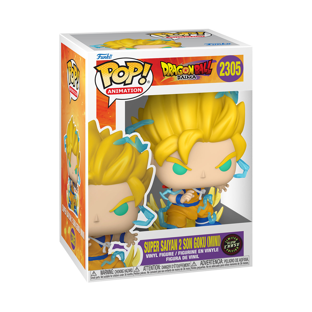 Image produit Dragon Ball : Daima - Super Saiyan Son Goku (Mini) figurine Funko Pop!