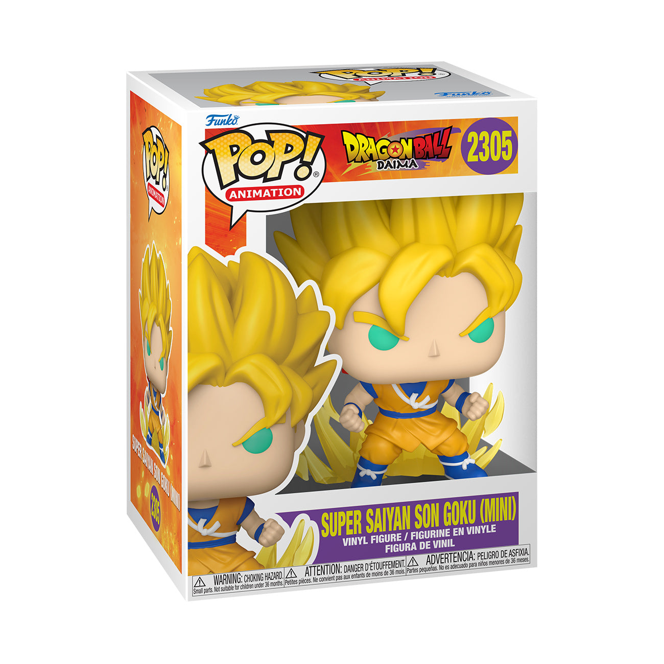 Image produit Dragon Ball : Daima - Super Saiyan Son Goku (Mini) figurine Funko Pop!