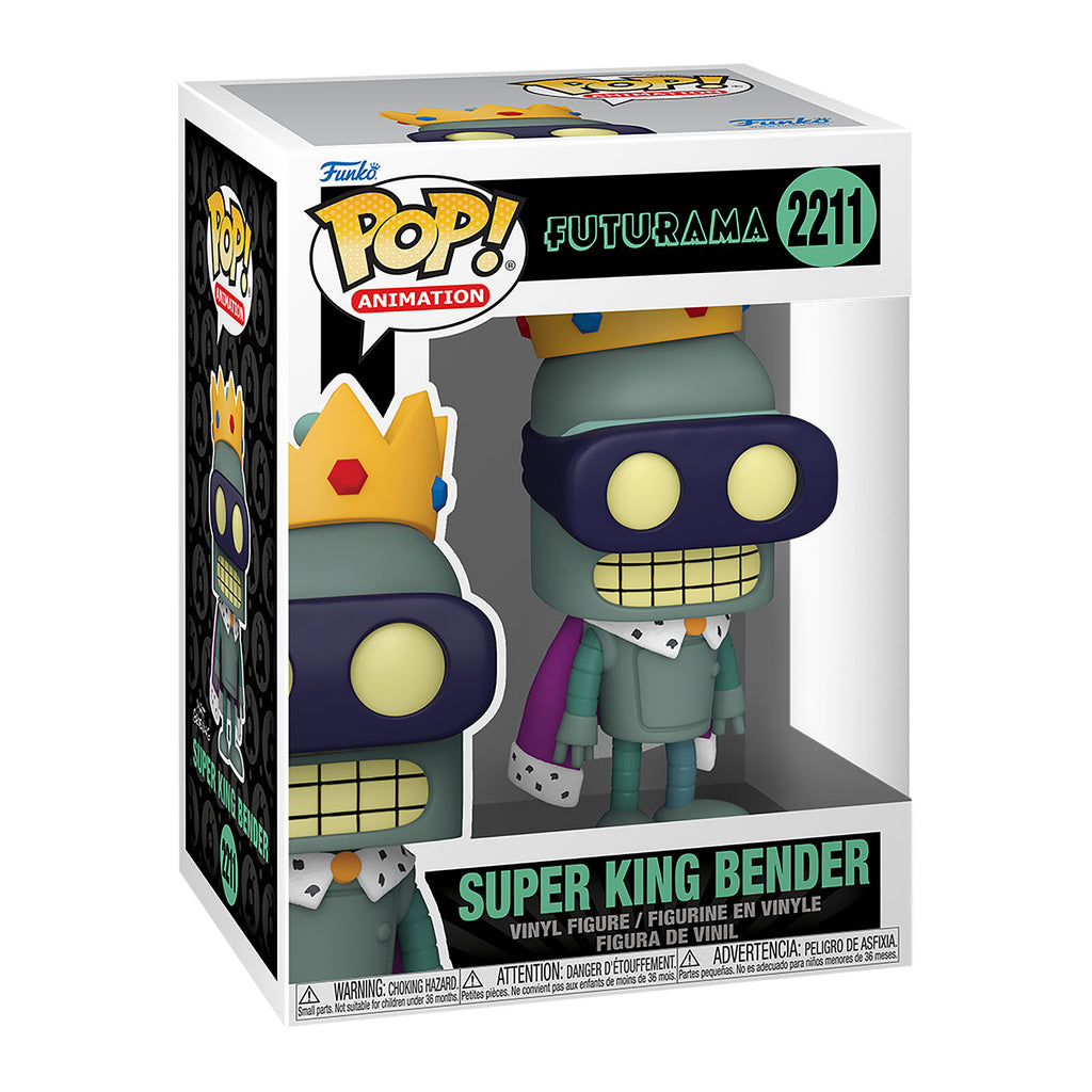 Image produit Futurama - Super King Bender figurine Funko Pop