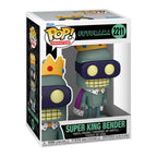 Image produit Futurama - Super King Bender figurine Funko Pop