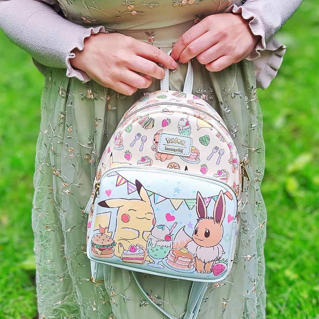 Image produit Pokémon - Mini sac à dos Pikachu et Évoli Food Collection