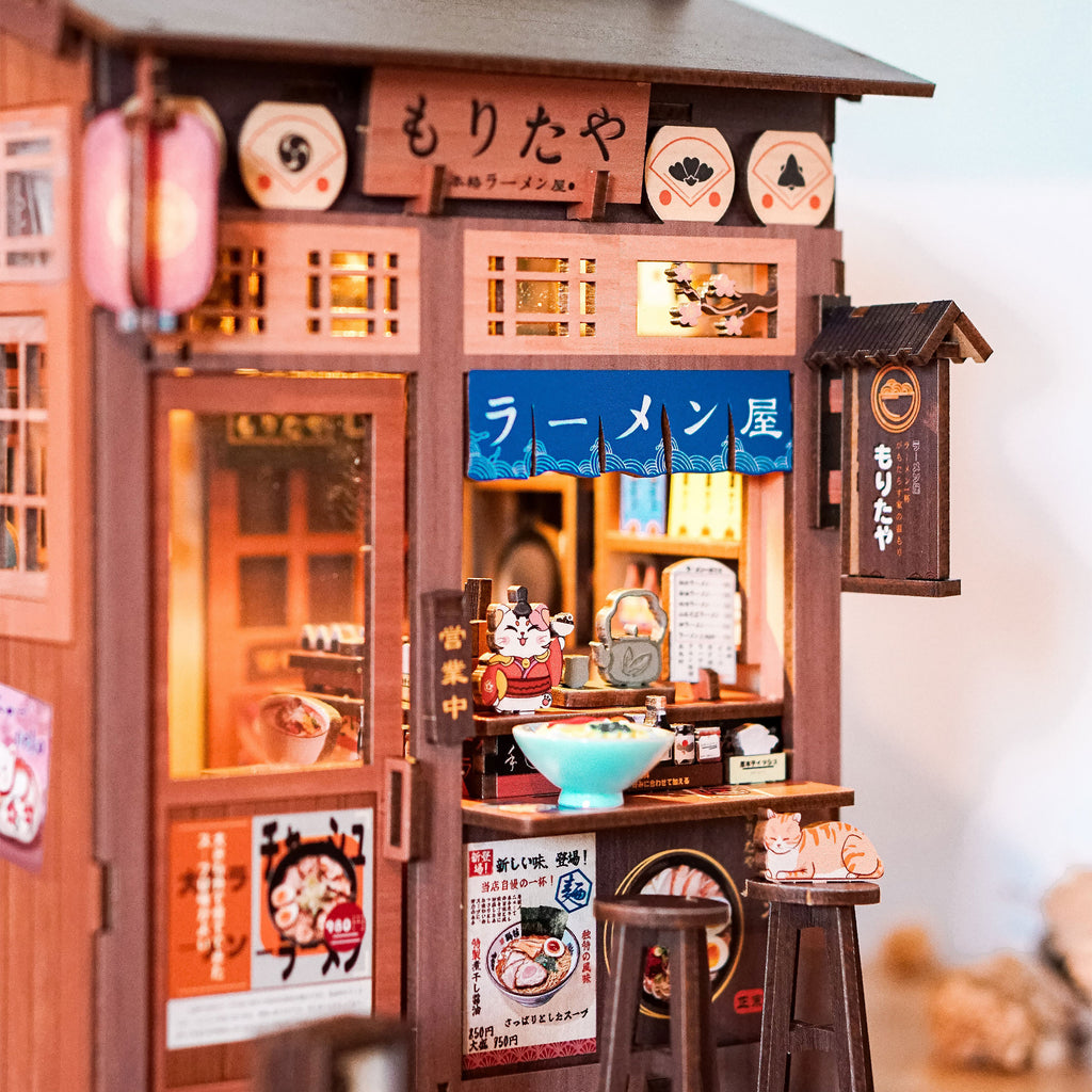 Image produit CuteBee - Morita-Ya maison miniature Book Nook kit de modèle