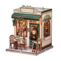 Image produit CuteBee - Sunny Cafe maison miniature Book Nook kit de modèle