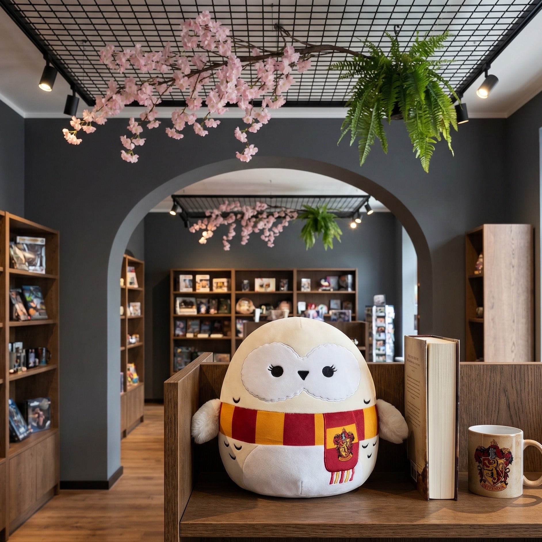 Image produit Harry Potter - Peluche Squishmallows Hedwige avec écharpe
