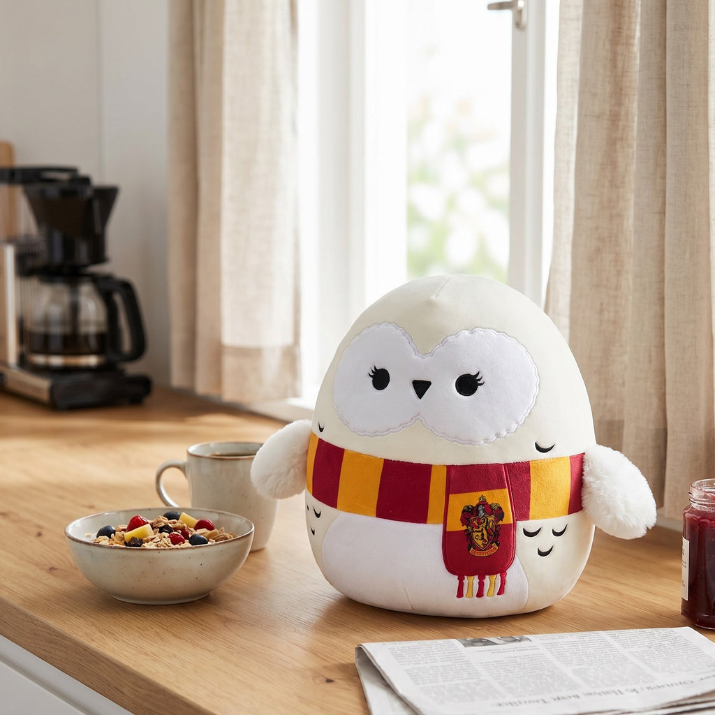 Image produit Harry Potter - Peluche Squishmallows Hedwige avec écharpe