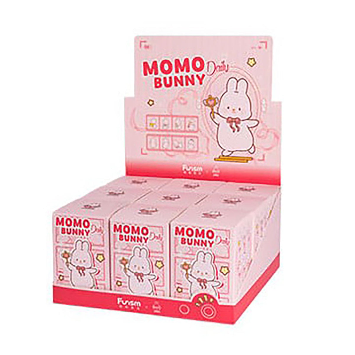 Image produit Momo Bunny - Daily Series présentoir de figurines mystères E1093707