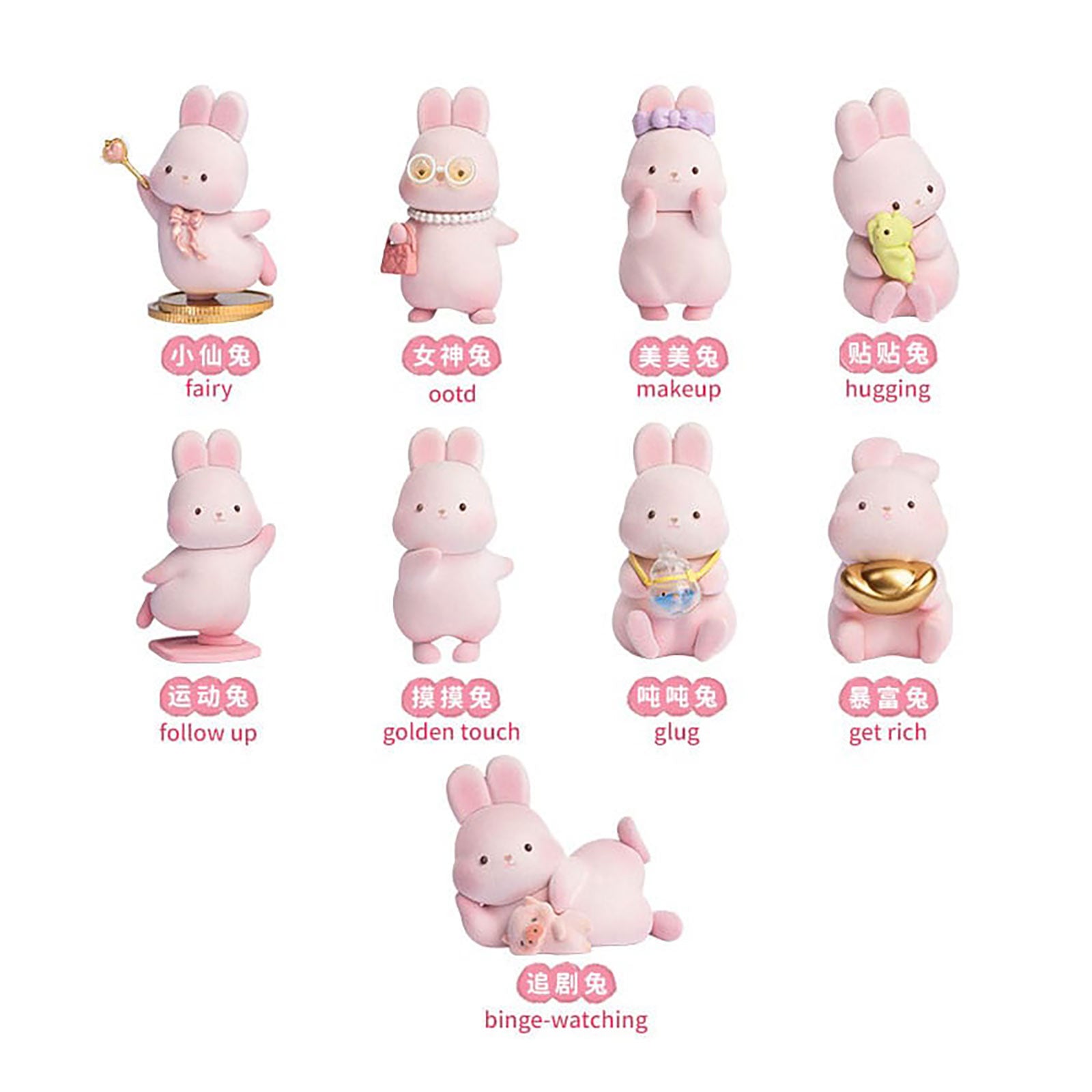 Image produit Momo Bunny - Daily Series présentoir de figurines mystères E1093707