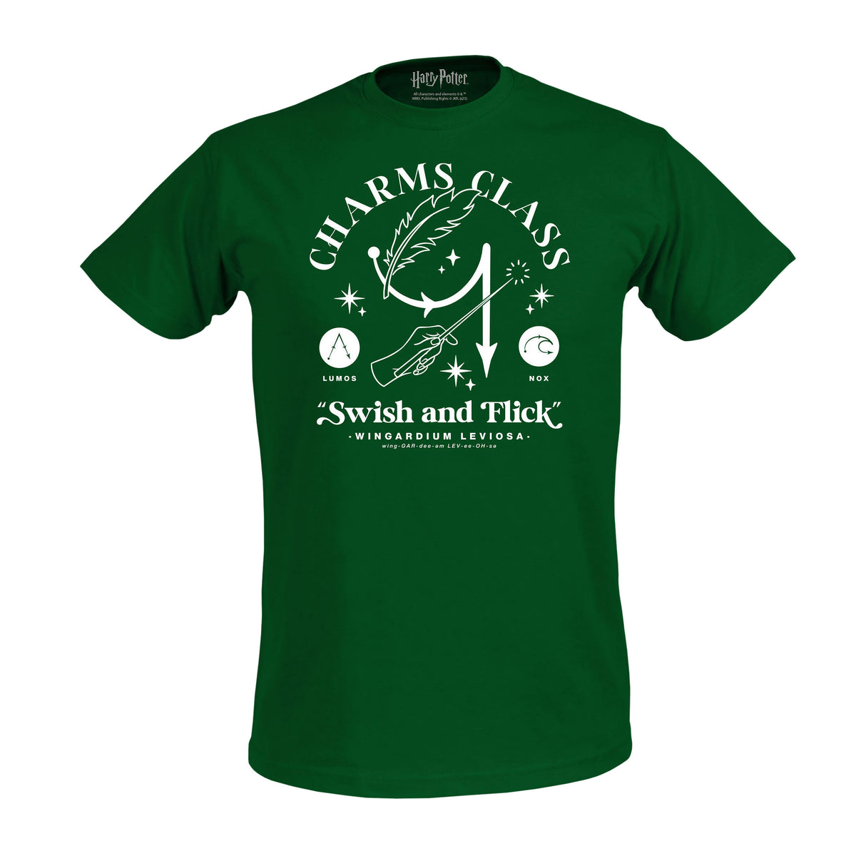 Image produit T-shirt Métamorphoses Hogwarts vert - Harry Potter
