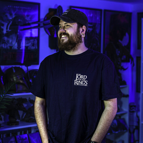 Image produit T-shirt L’Anneau Unique bleu - Le Seigneur des Anneaux