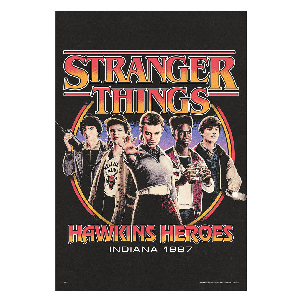 Image produit Stranger Things - Puzzle Hawkins Heroes