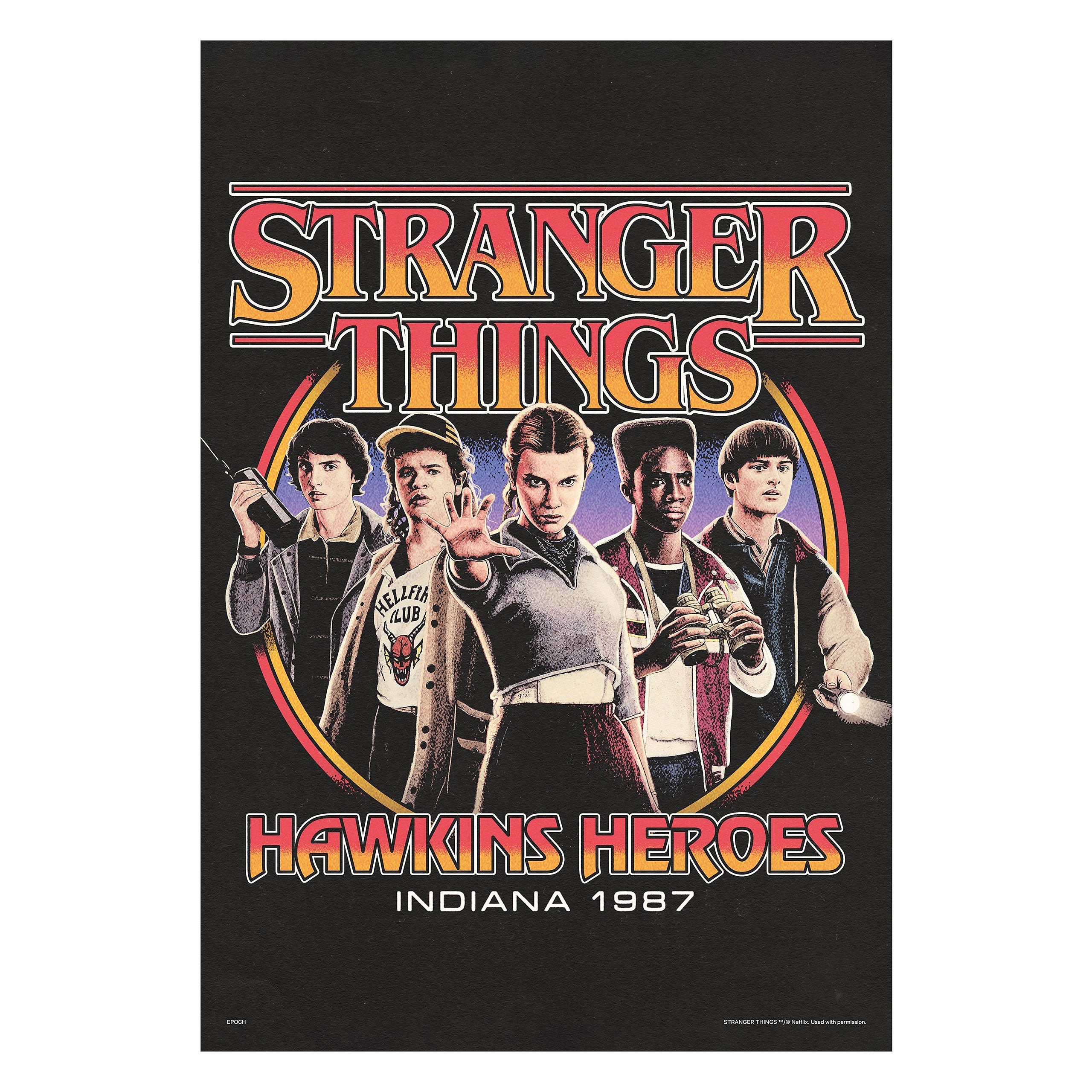 Image produit Stranger Things - Puzzle Hawkins Heroes