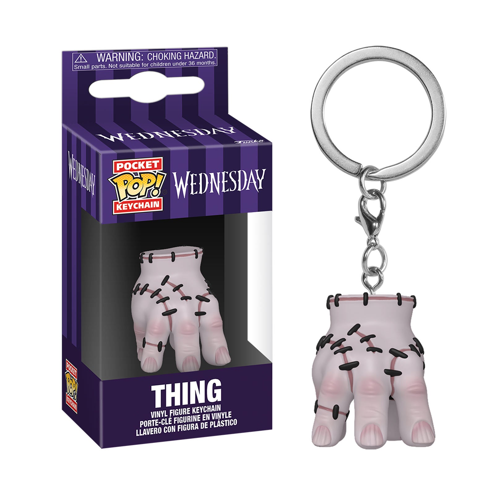 Image produit Wednesday - La Chose porte-clés Funko Pop
