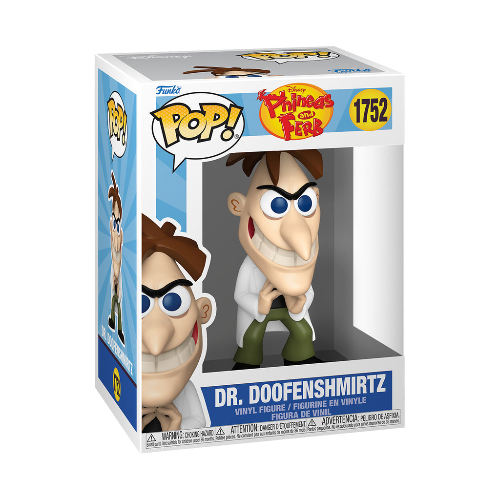 Image produit Phineas et Ferb - Figurine Funko Pop Dr Doofenshmirtz