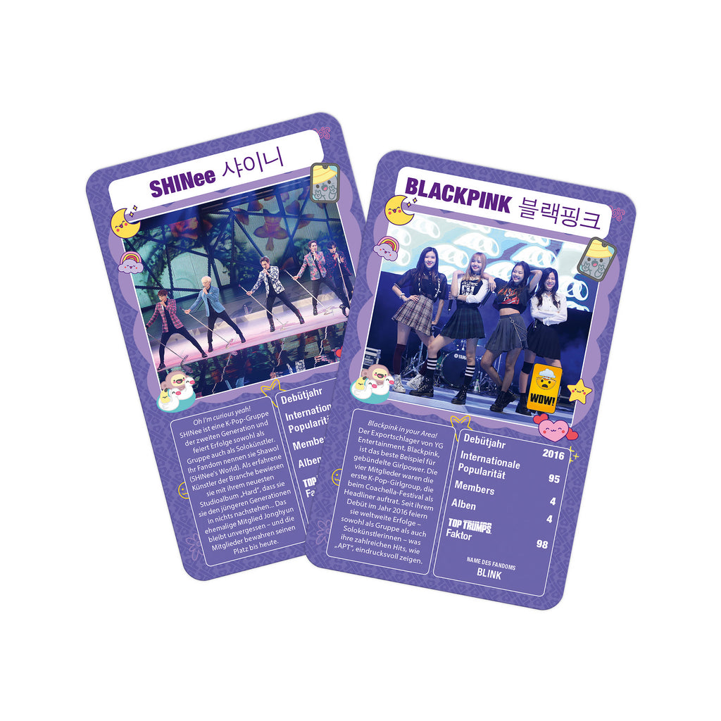 Image produit Cartes à jouer K-Pop - Top Trumps Specials