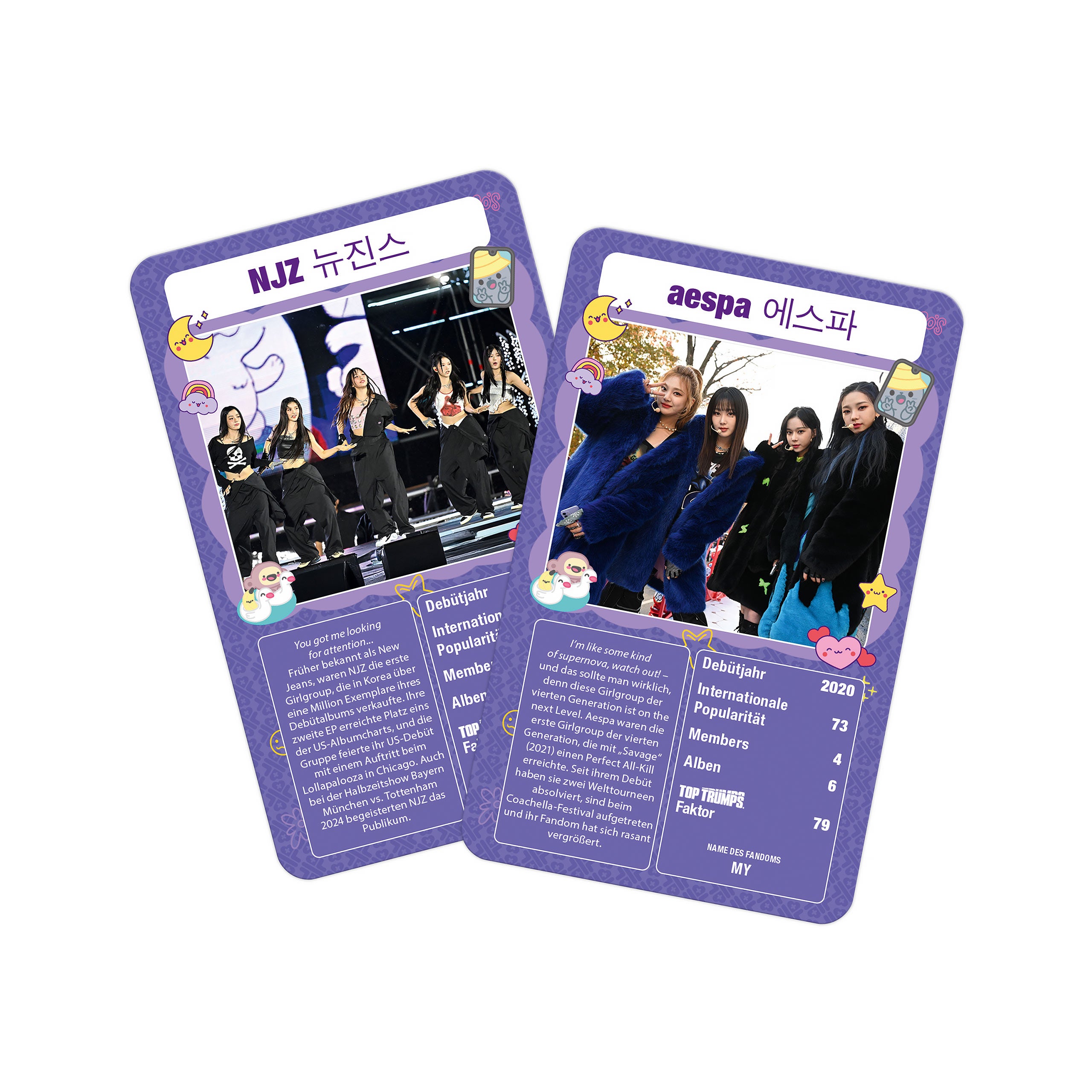 Image produit Cartes à jouer K-Pop - Top Trumps Specials