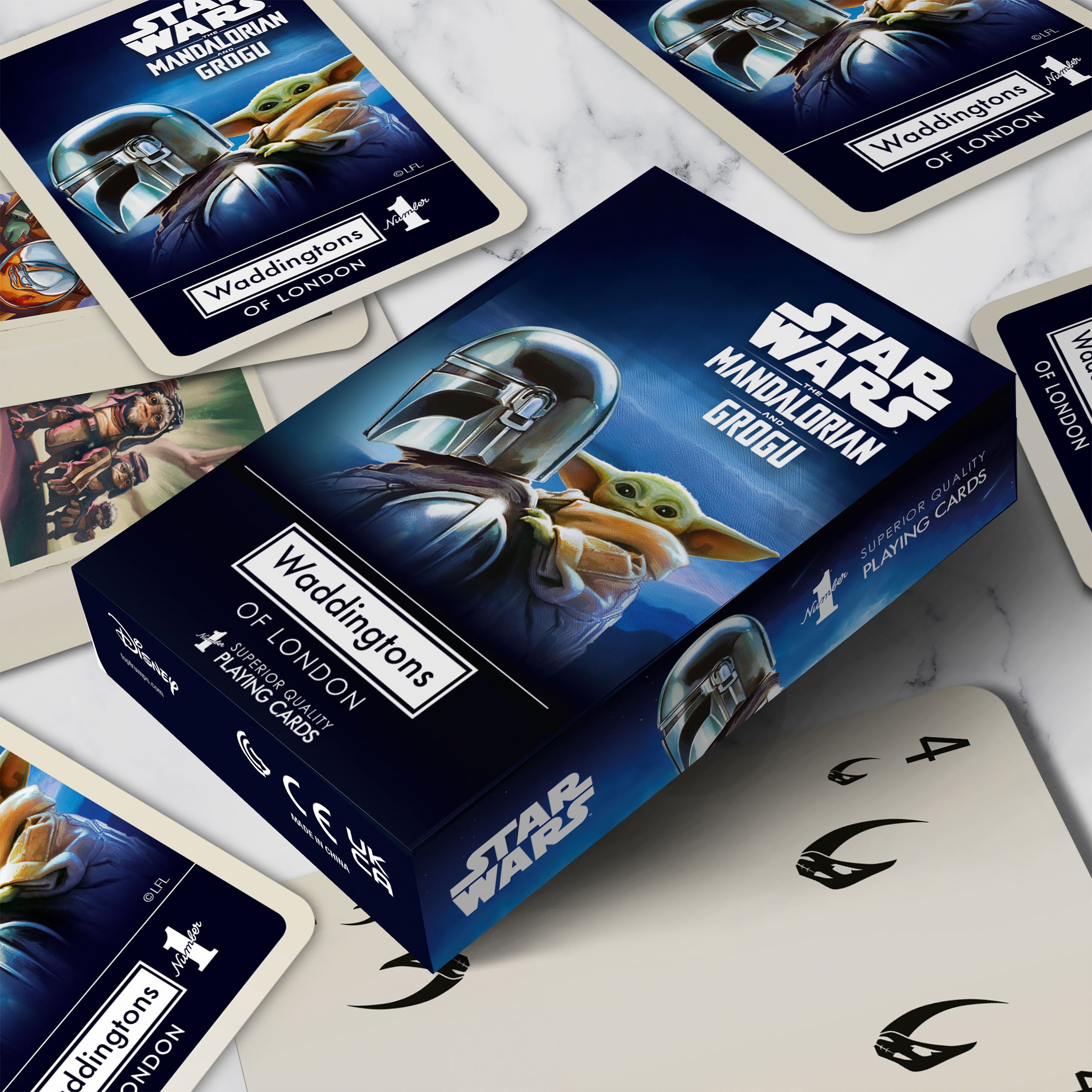 Image produit Cartes à jouer Mandalorian et Grogu - Star Wars The Mandalorian