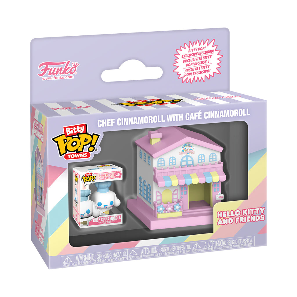 Image produit Sanrio - Cinnamoroll Café Funko Bitty Pop Town Diorama