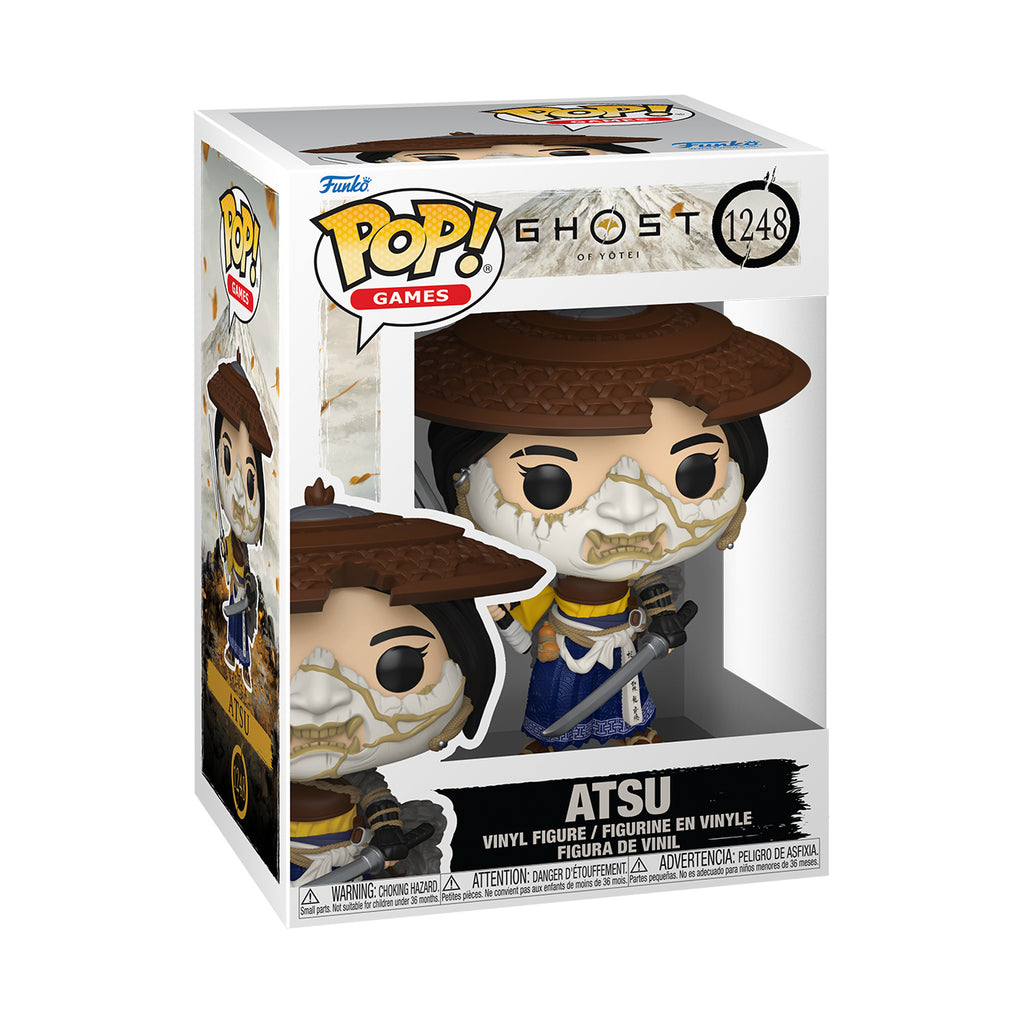 Image produit Ghost of Yotei - Figurine Funko Pop Atsu