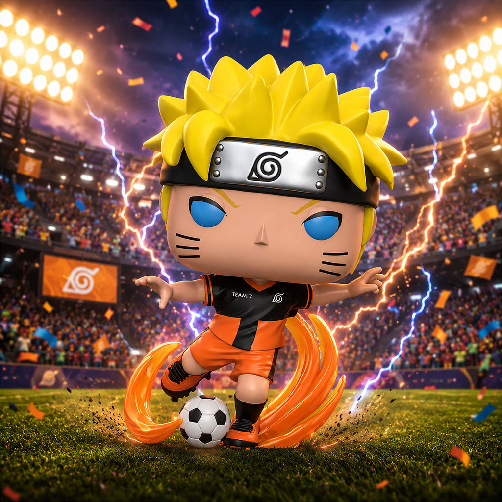 Image produit Figurine Funko Pop Naruto avec ballon de football - Naruto Shippuden