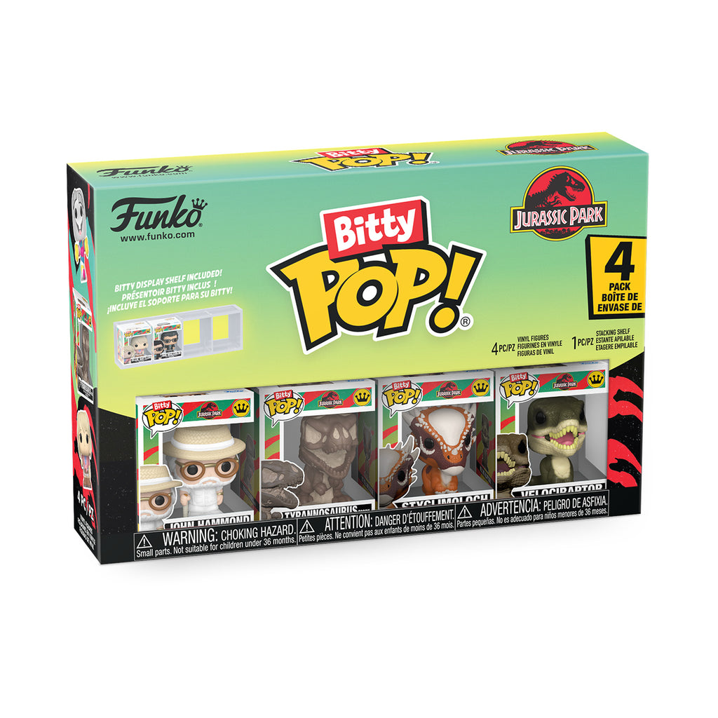 Image produit Jurassic Park - Set de figurines Funko Bitty Pop Series 2