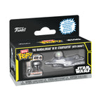 Image produit Star Wars - Mando avec Starfighter set de figurines Funko Bitty Pop Ride