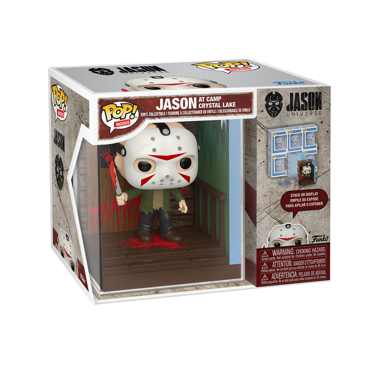 Product image Friday the 13th - Jason Camp Crystal Lake Funko Pop Nook Figure