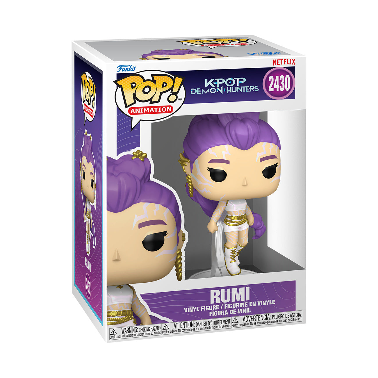 Image produit KPop Demon Hunters – Rumi (What It Sounds Like) figurine Funko Pop!