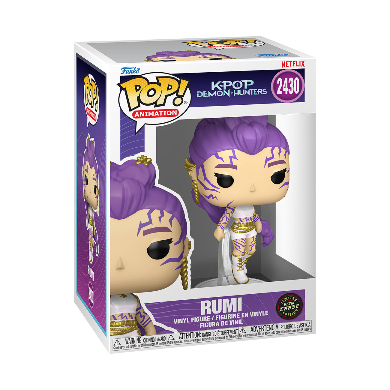 Image produit KPop Demon Hunters – Rumi (What It Sounds Like) figurine Funko Pop!