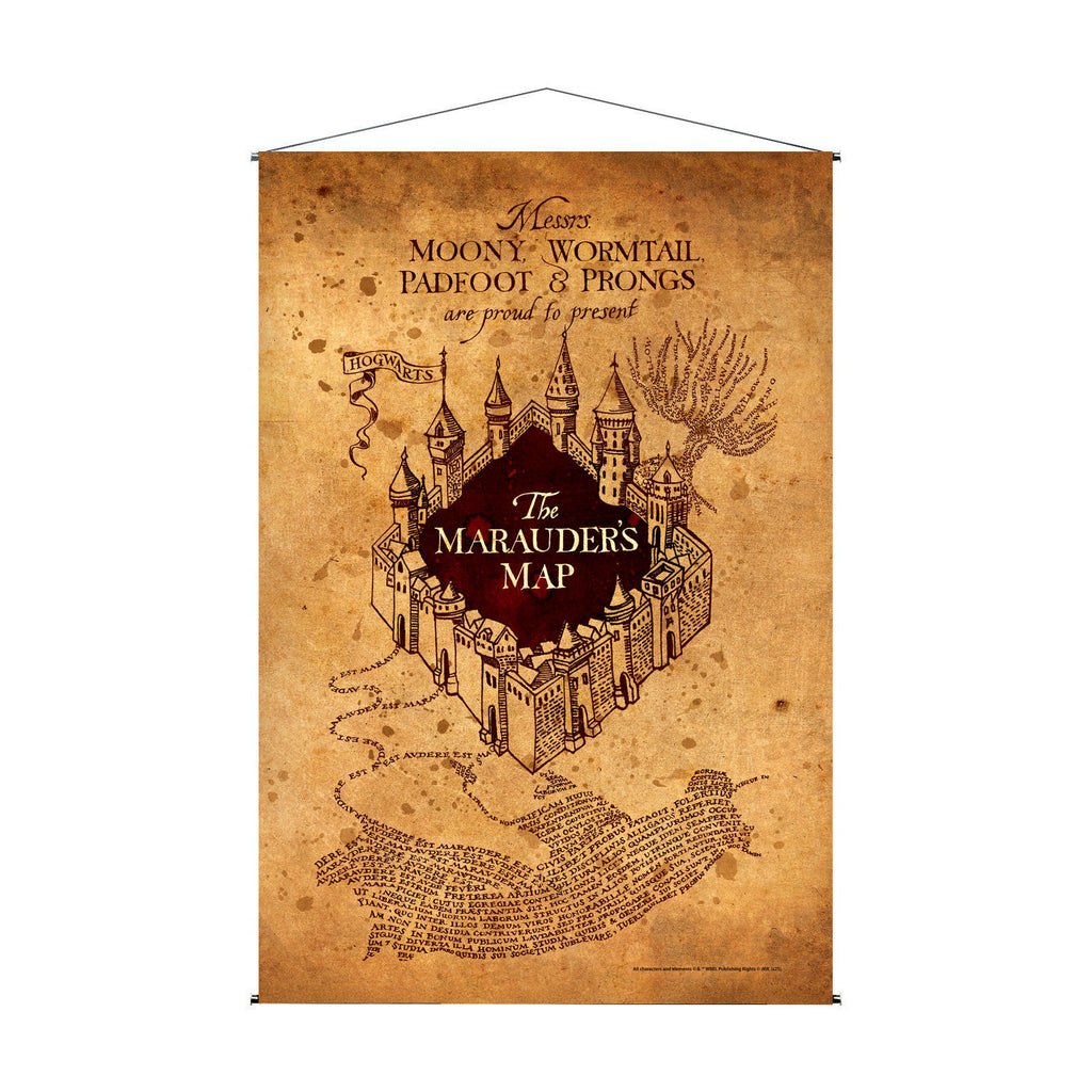 Image produit Harry Potter - Carte du Maraudeur Wall Scroll