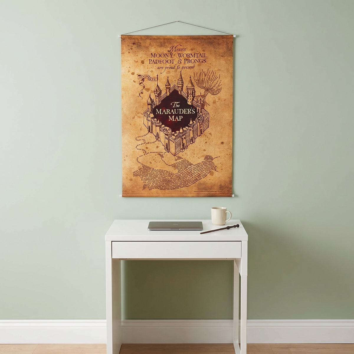 Image produit Harry Potter - Carte du Maraudeur Wall Scroll