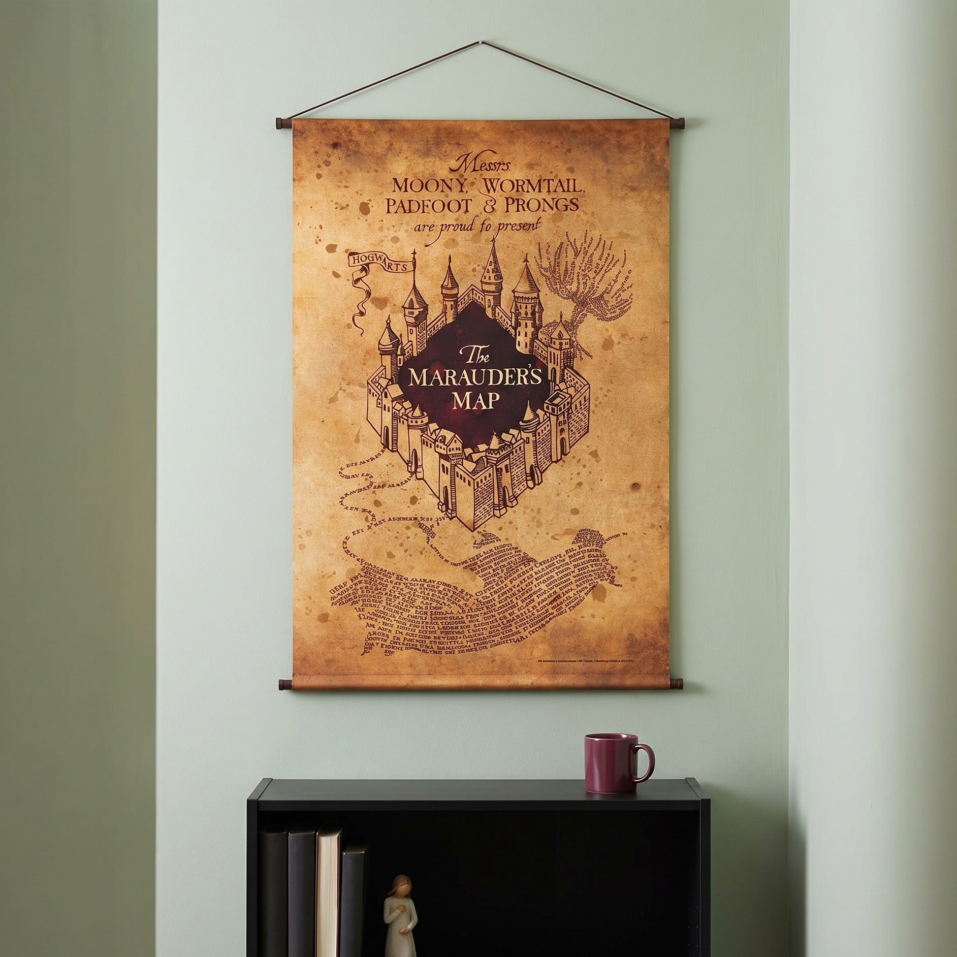Image produit Harry Potter - Carte du Maraudeur Wall Scroll
