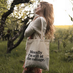 Image produit Sac en toile Still at the Cottage pour fans de Heated Rivalry