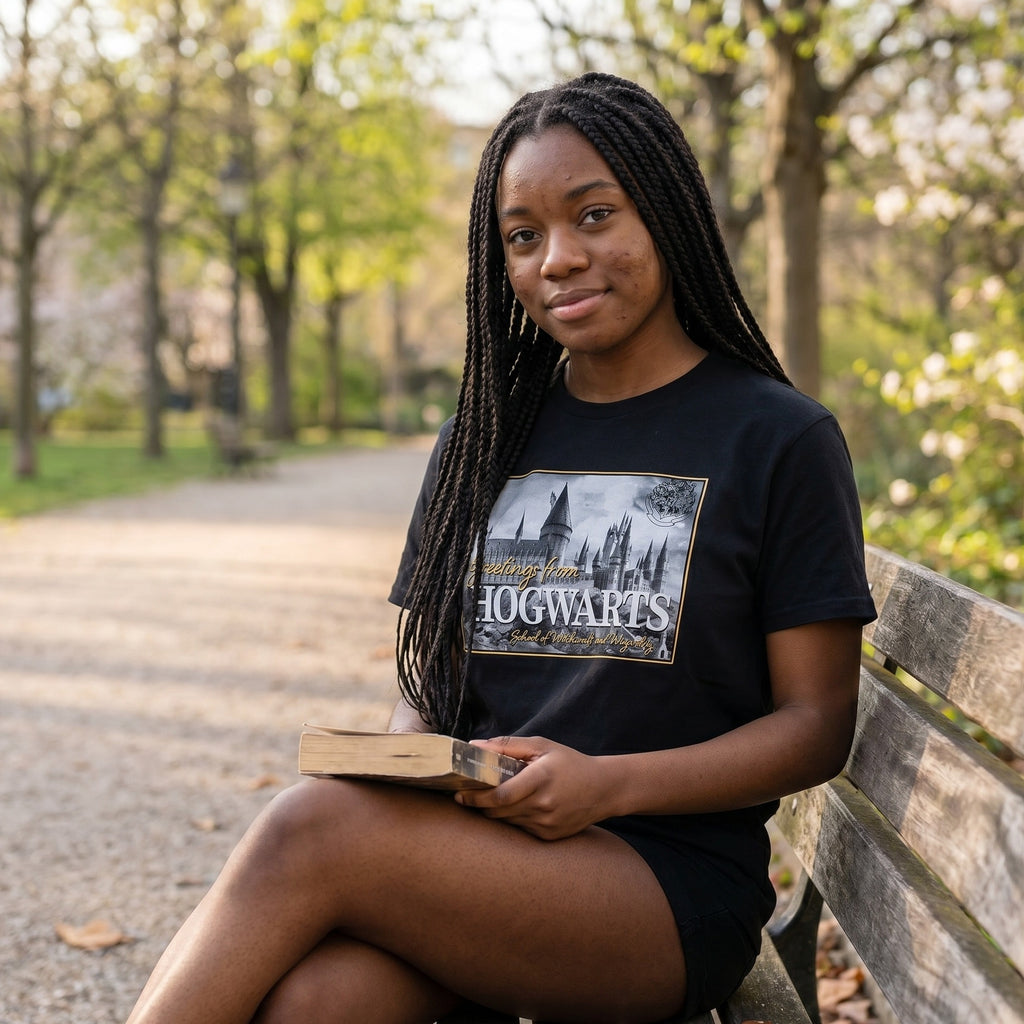 Image produit T-shirt Greetings from Hogwarts - Harry Potter