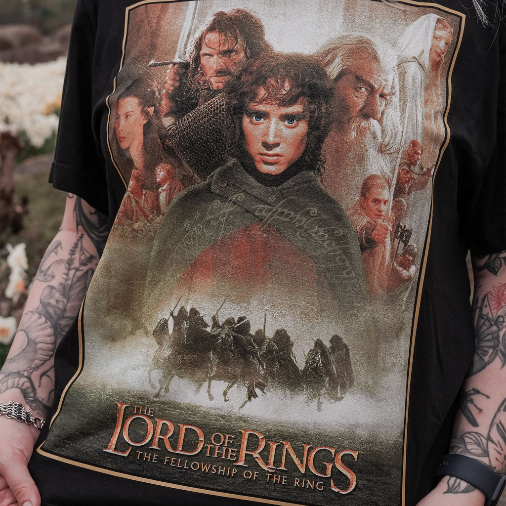 Image produit T-shirt Poster La Communauté de l’Anneau - Le Seigneur des Anneaux