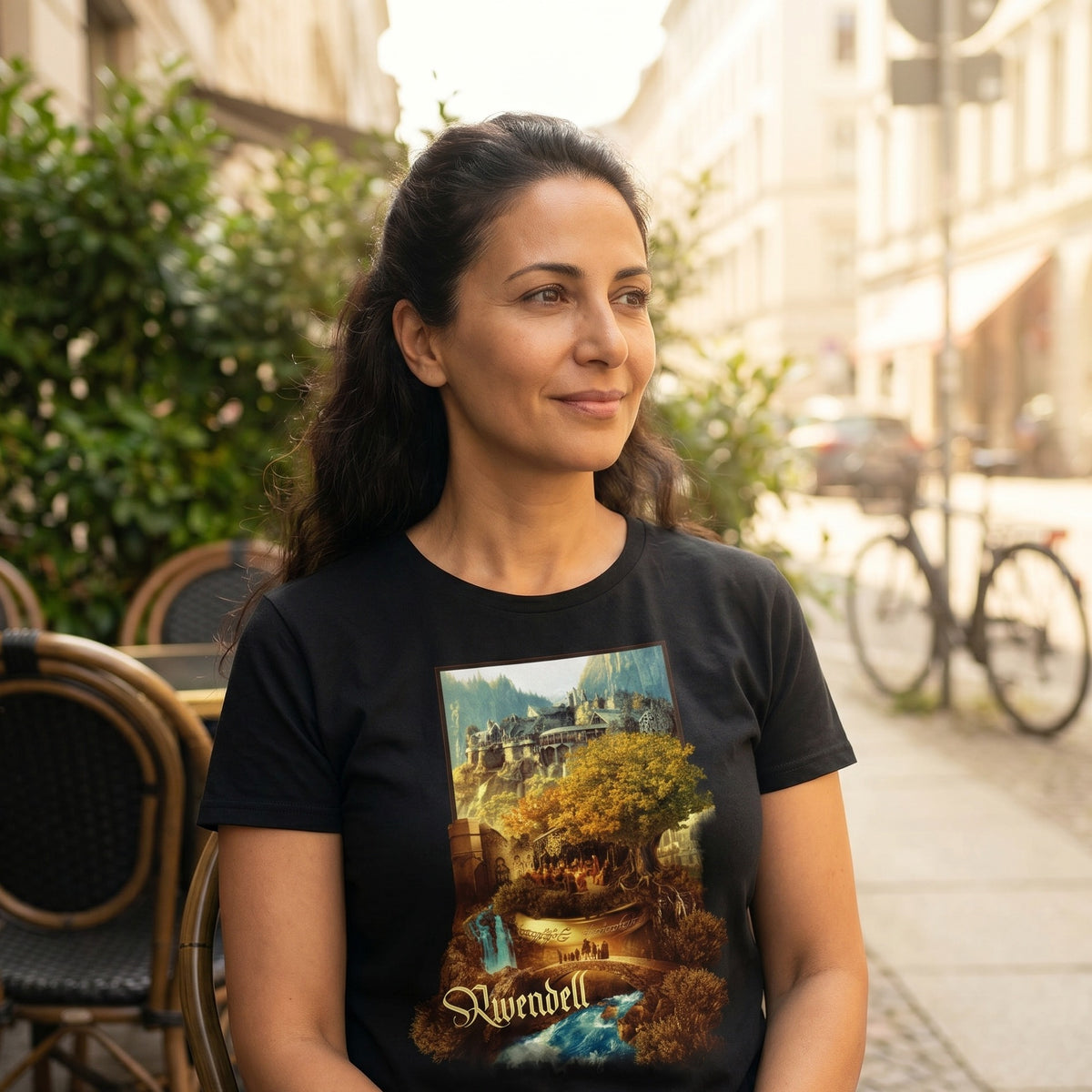 Product image Rivendell T-Shirt Black - The Lord of the Rings