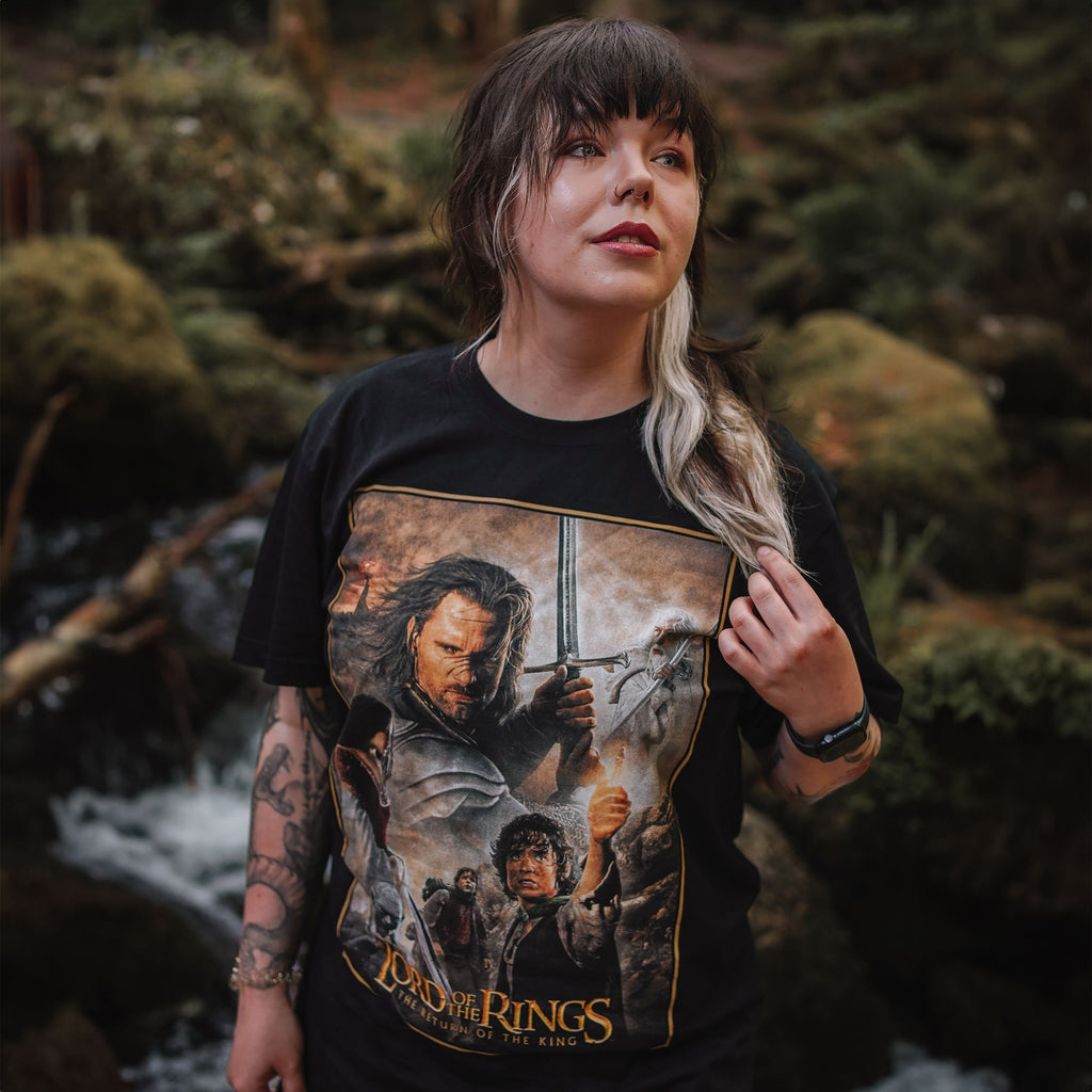 Image produit Le Retour du roi T-shirt Poster - Le Seigneur des Anneaux