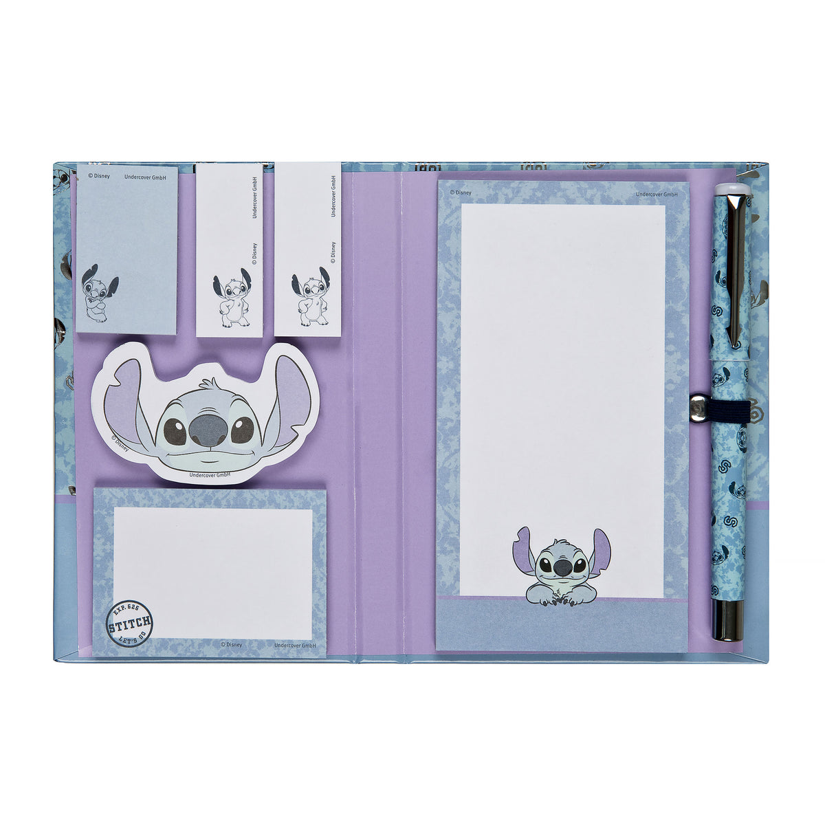 Image produit Set de blocs-notes Stitch avec stylo - Lilo & Stitch