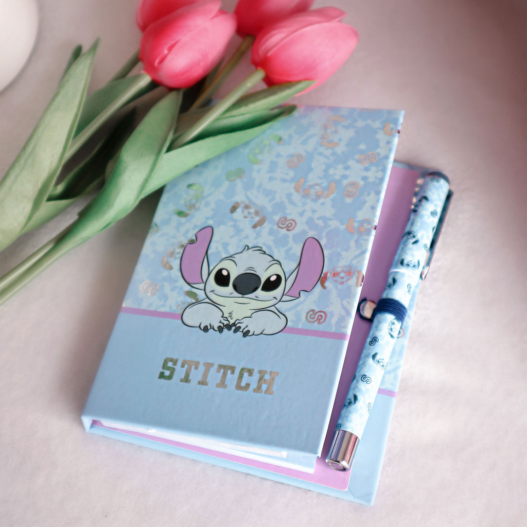 Image produit Set de blocs-notes Stitch avec stylo - Lilo & Stitch