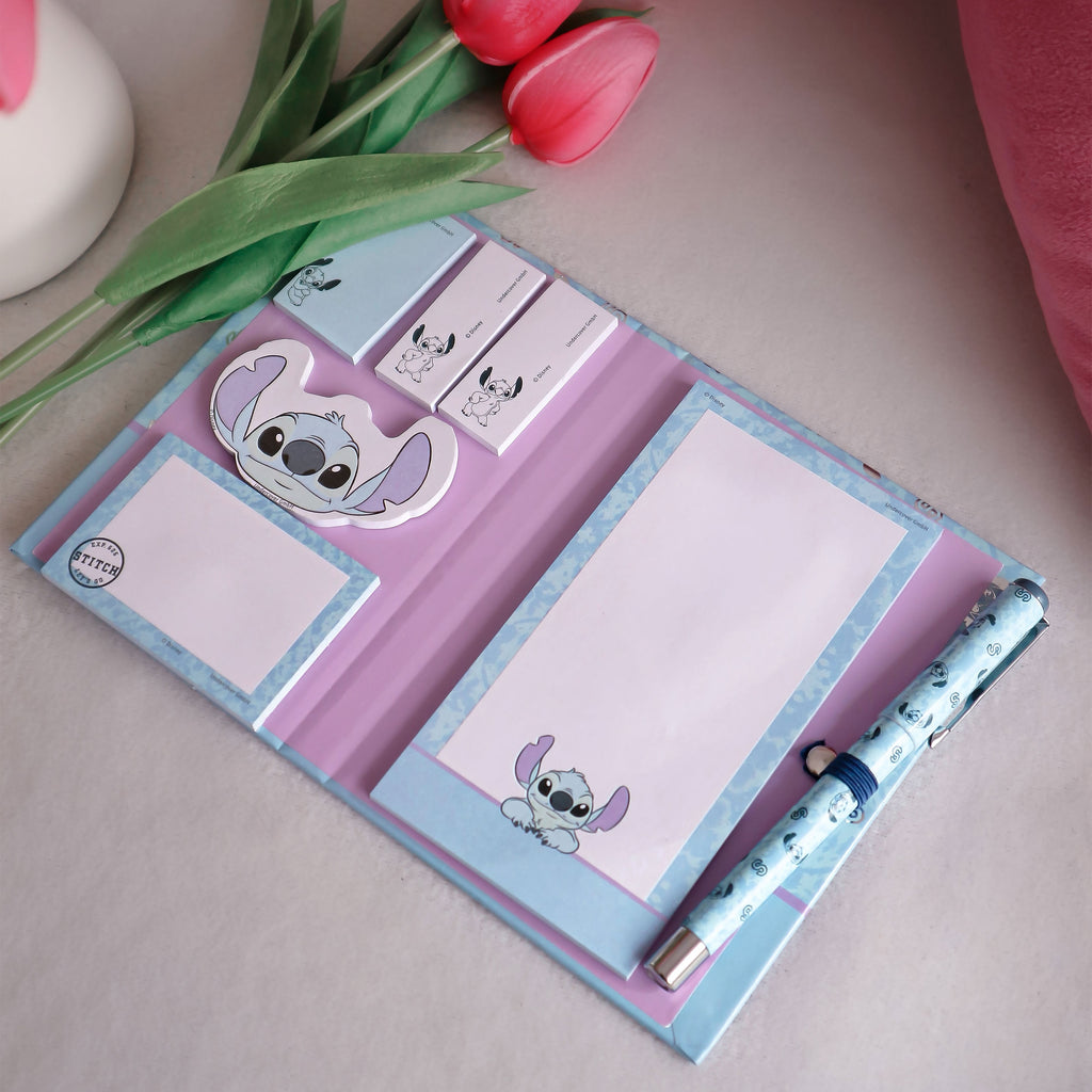 Image produit Set de blocs-notes Stitch avec stylo - Lilo & Stitch