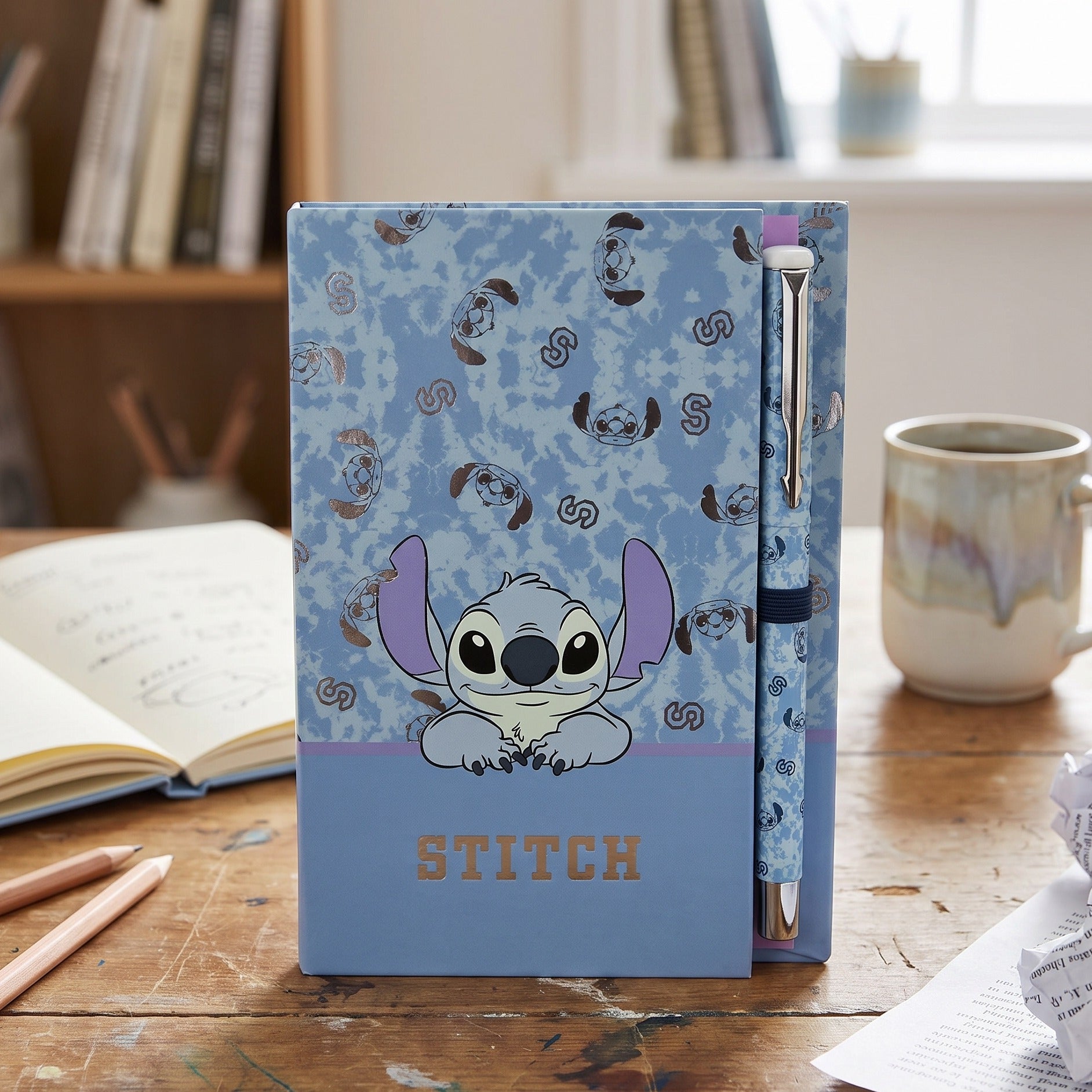 Image produit Set de blocs-notes Stitch avec stylo - Lilo & Stitch