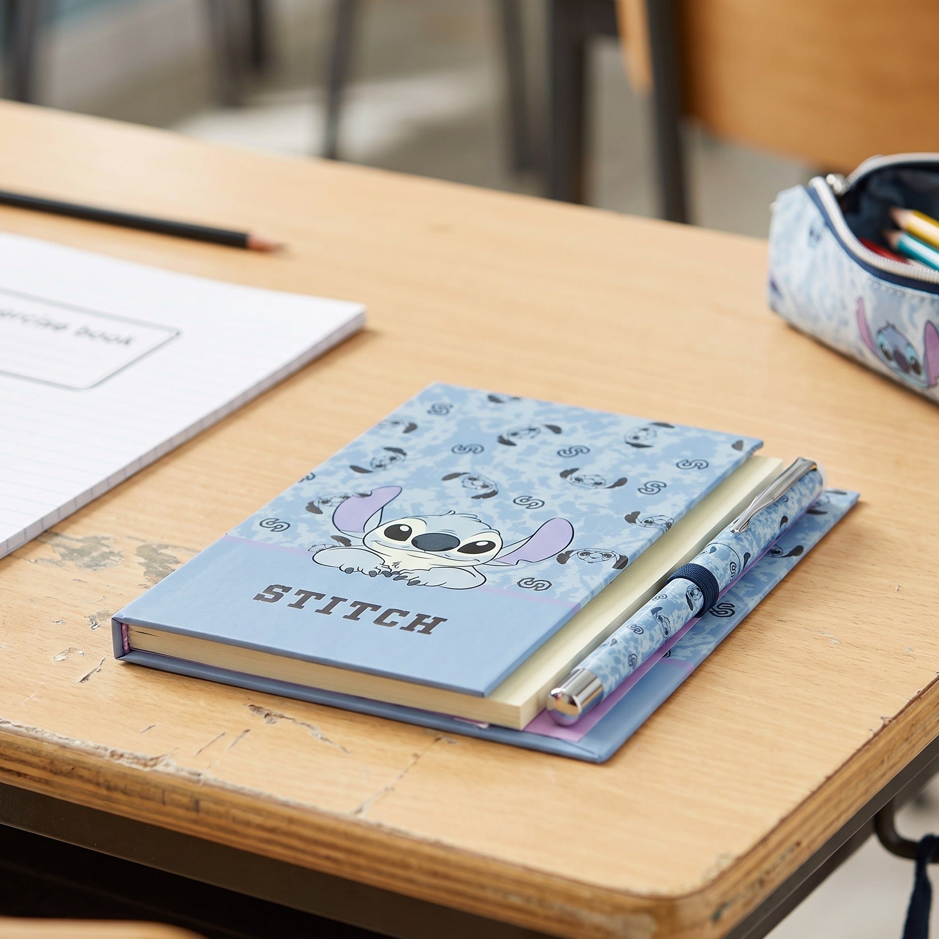 Image produit Set de blocs-notes Stitch avec stylo - Lilo & Stitch