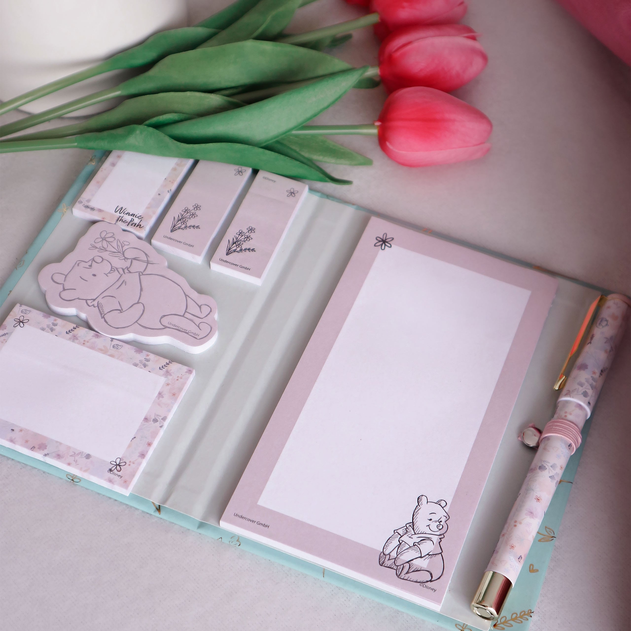 Image produit Winnie l’Ourson - Set de blocs-notes avec stylo