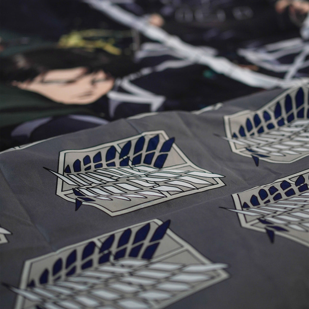 Image produit Attack on Titan - Parure de lit Characters