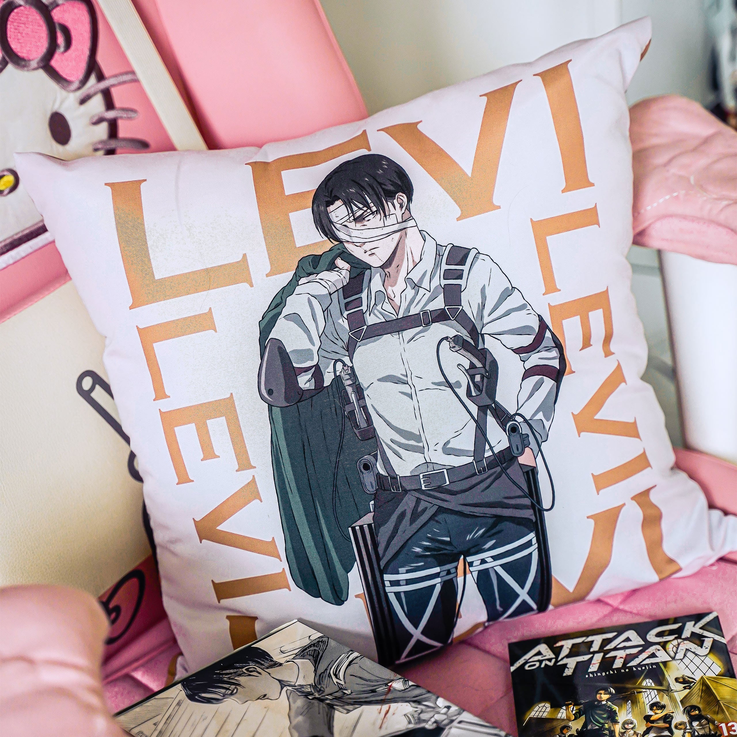 Image produit L’Attaque des Titans - Coussin Levi