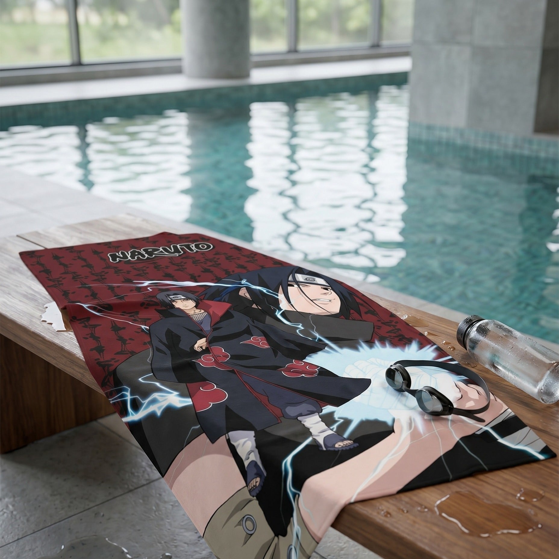 Image produit Naruto - Serviette de bain Akatsuki