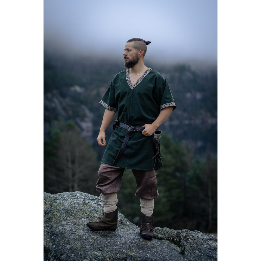 Product image Medieval Short-Sleeve Tunic Loki green