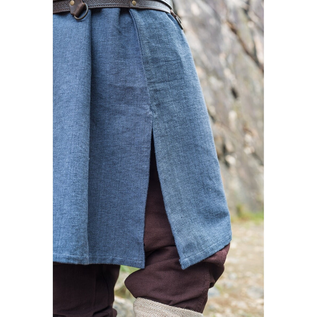 Image produit Tunique viking médiévale Freki bleu-gris