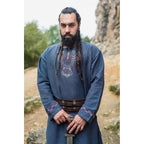 Image produit Tunique viking médiévale Freki bleu-gris