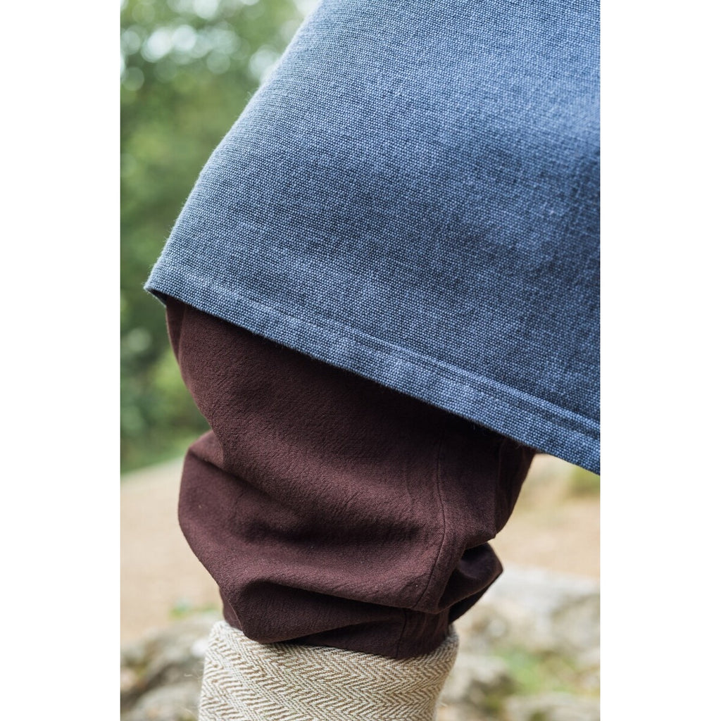Image produit Tunique viking médiévale Freki bleu-gris