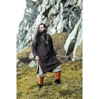 Image produit Tunique vikings médiévale Freki marron
